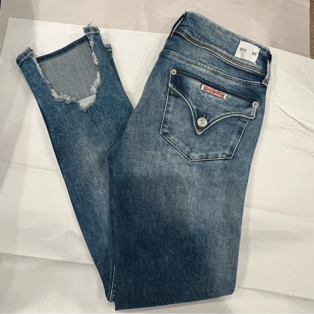 HUDSON COLIN SKINNY ANKLE JEANS SIZE 26